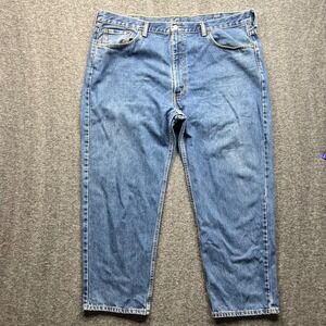 Levi's 550 Relaxed Fit Jeans Mens 44x29 Blue Fits 42x28 Denim Tapered Leg Cotton